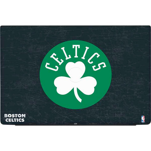 NBA Boston Celtics Black Secondary Logo Dell Vostro Skin